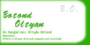 botond oltyan business card